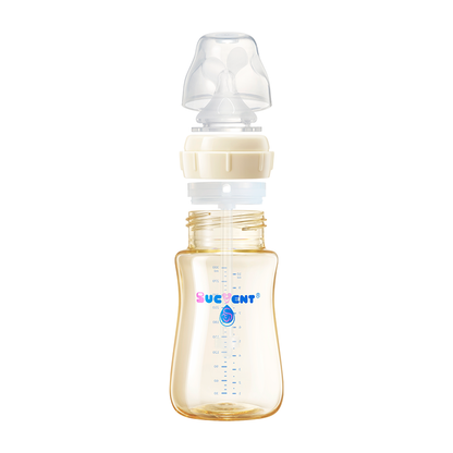 SUCVENT Anti-Choking & Anti-Colic PPSU Baby Bottle 150ml with S Nipple (1-3 Months)