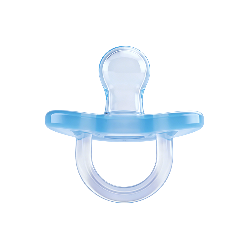 SUCVENT One-Piece Silicone Pacifier with Clip
