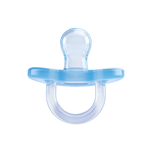 SUCVENT One-Piece Silicone Pacifier with Clip